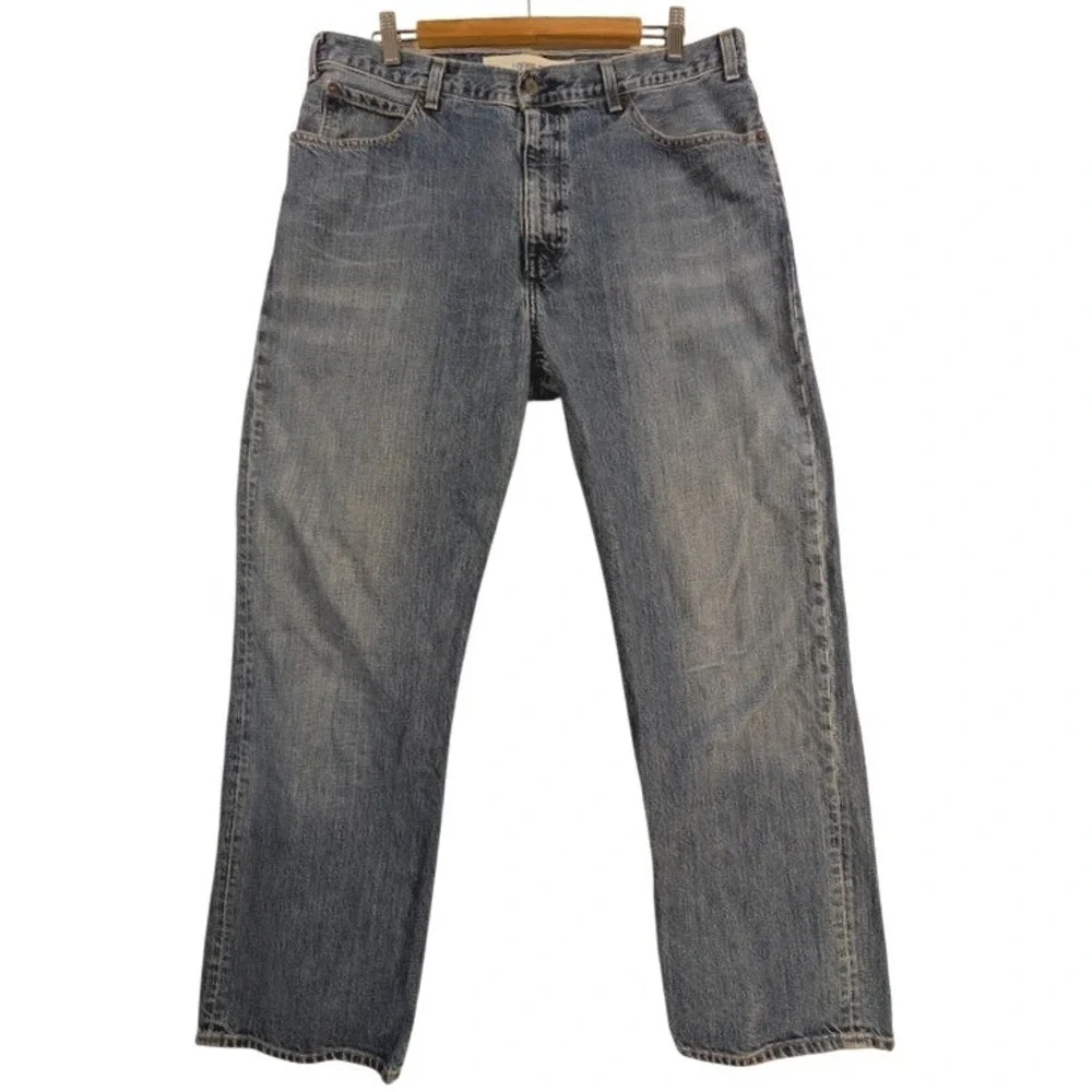 VTG Gap Loose Fit Jeans Mens 38x32 (37x30) Blue Medium Wash Denim